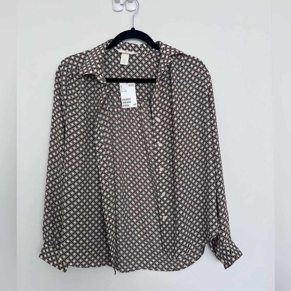 H&M blouse size 2 NWT